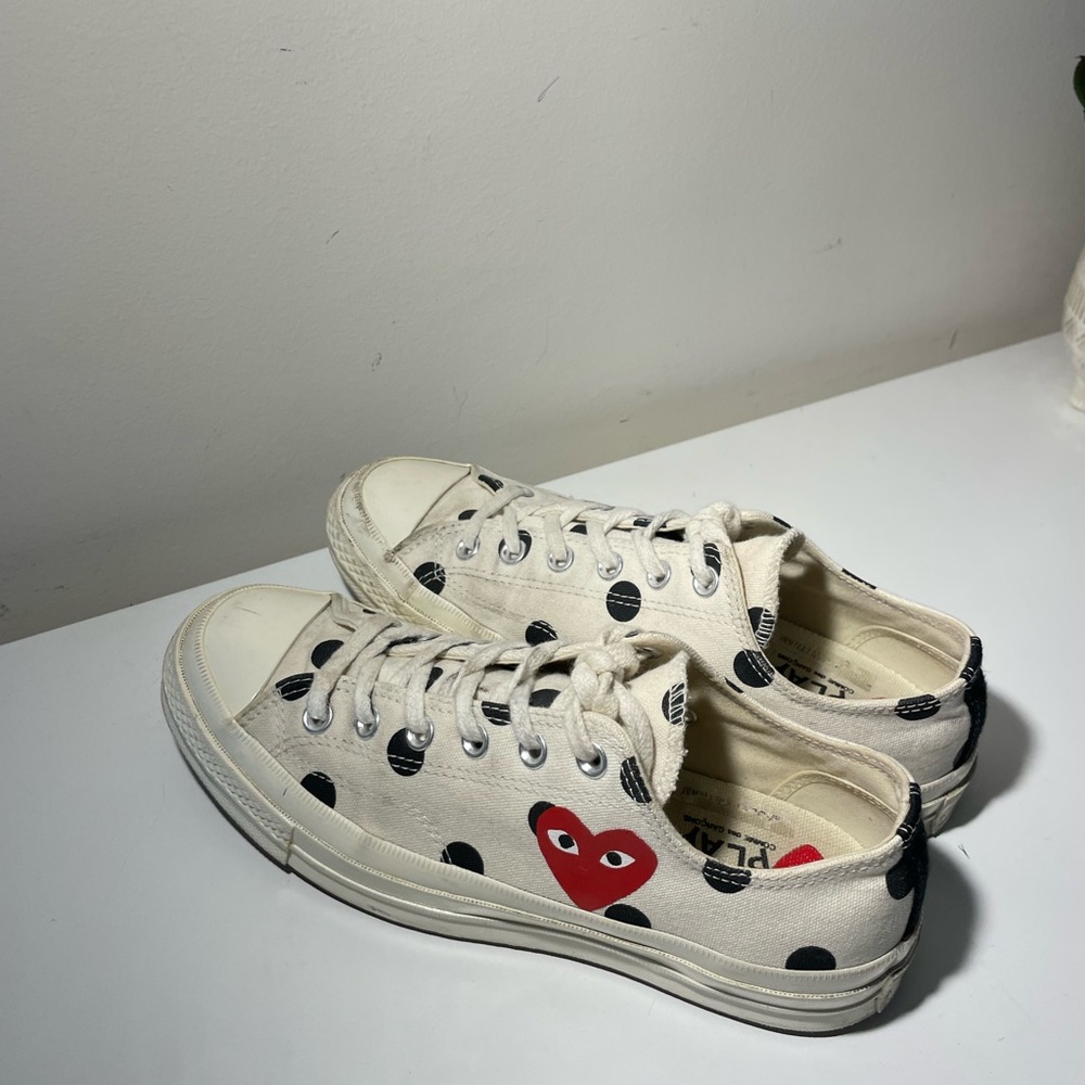 Converse x Comme des Garçons. Women’s Size 9, Men’s size 7.